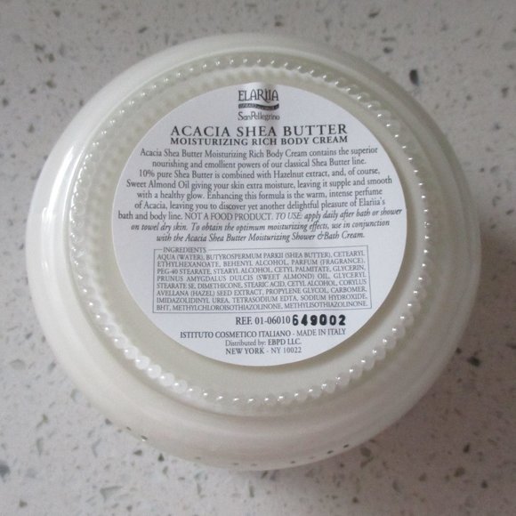 Elariia Perlier Acacia Rich Body Cream 200 ml NEW - Picture 5 of 8